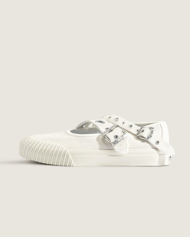 Tênis Mary Jane Marry Straps Metal White