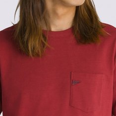 Camiseta Pocket Ss Pilgrim Brick Red