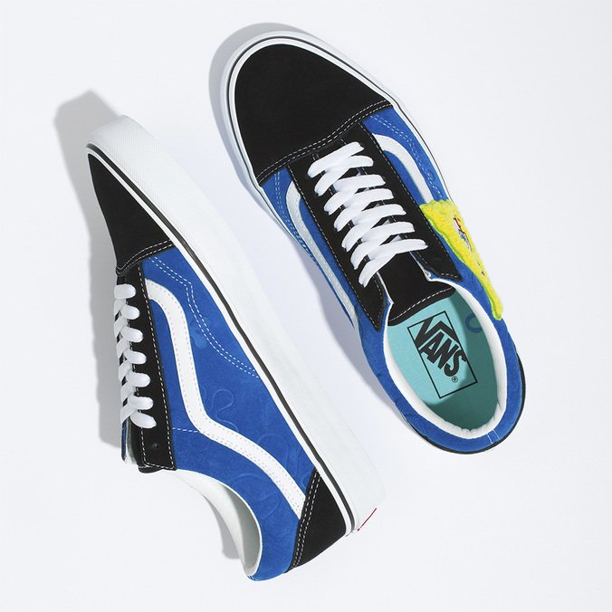 tenis vans bob esponja infantil