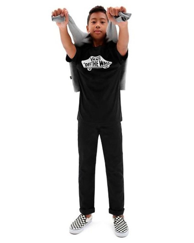 Camiseta Otw Infantil Black White