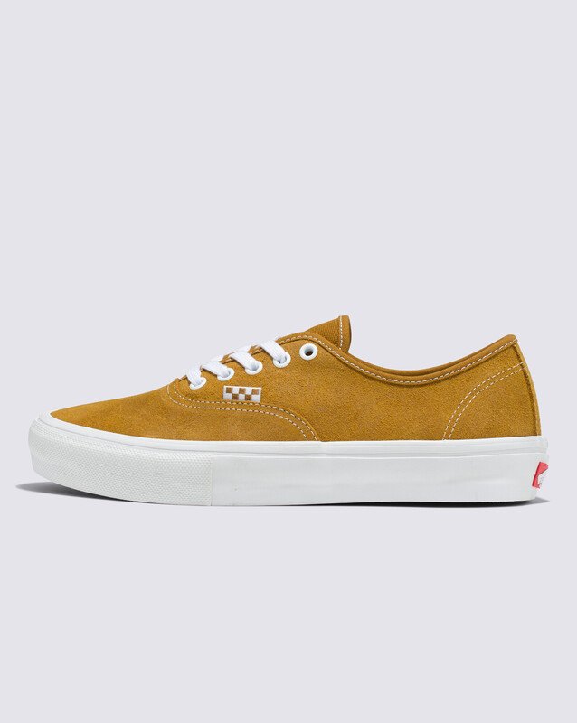 Tênis Skate Authentic Leather Golden Brown