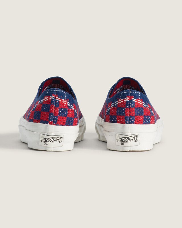 punkandyo bans 靴　26.5 Tênis Authentic Lx Punk Check Red Blue | Vans