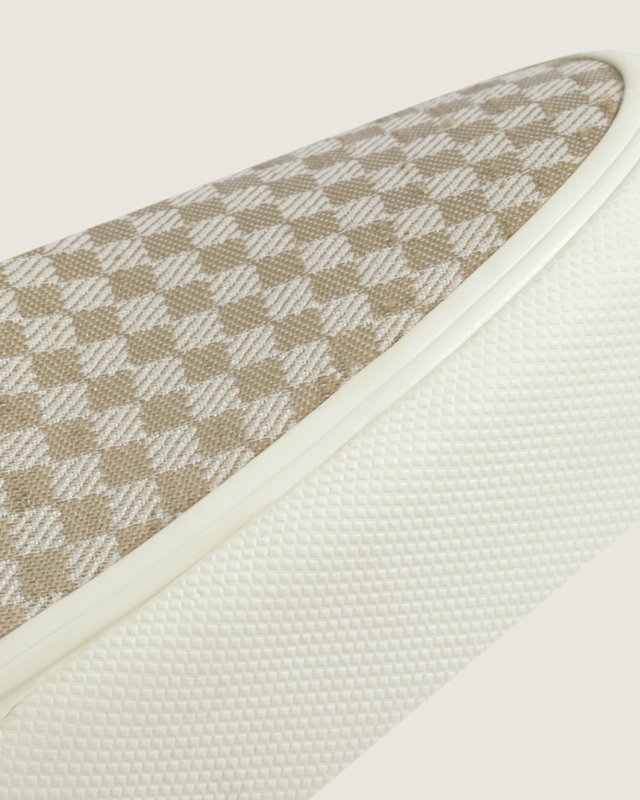 Tênis Authentic Micro Check Taupe