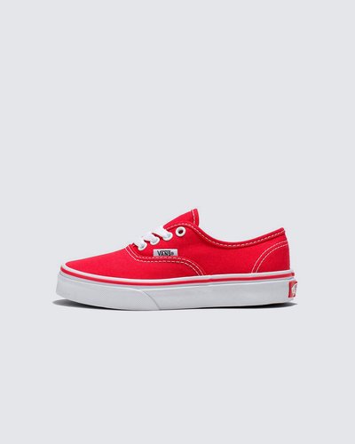 Nascido em Anaheim, Califórnia, em 1966, o Authentic é o estilo original que carrega a tradição da Vans. Originalmente conhecido como Vans #44 Deck Shoes, o Authentic tornou-se um ícone popular e incorporou a atitude “Off The Wall” desde então. Desenvolvido com um perfil simples de cano baixo e cadarço, o Tênis Authentic Infantil Red True White é um clássico Vans construído especialmente para os pequenos. Com cabedal resistente de lona vermelha, traz ilhós de metal e sola de borracha waffle exclusiva Vans.