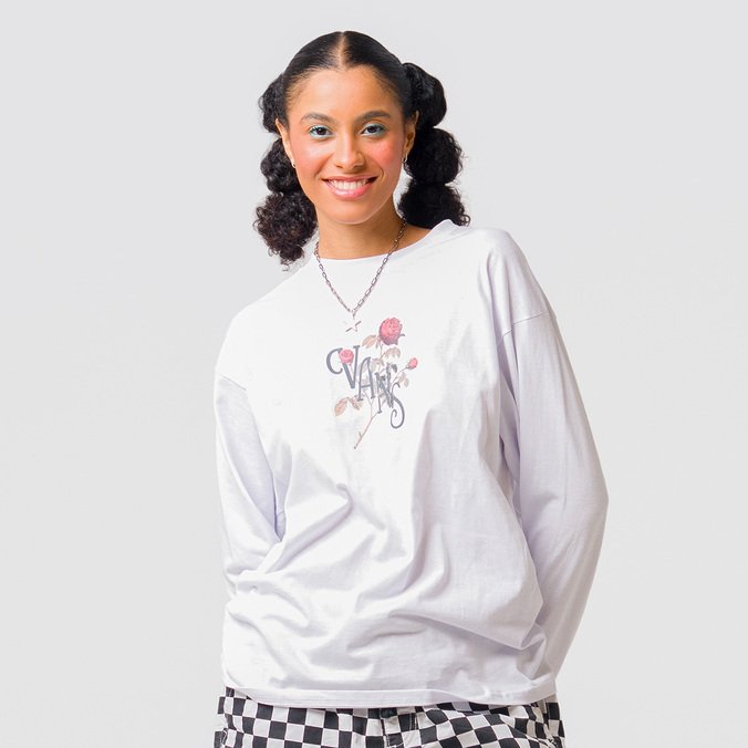 Camiseta Scarlet Street Ls White