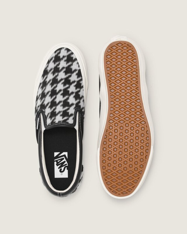 Tênis Slip-On Lx Houndstooth Black