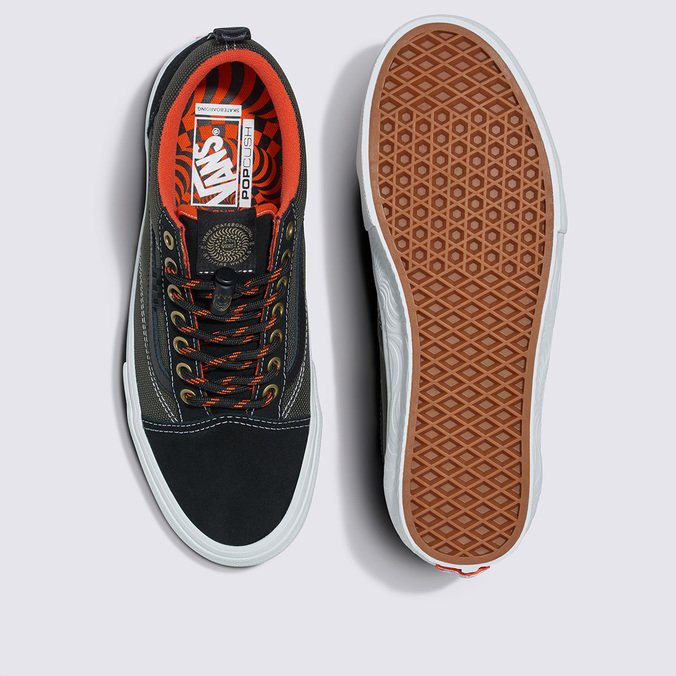 Tênis Skate Old Skool Spitfire Black Flame