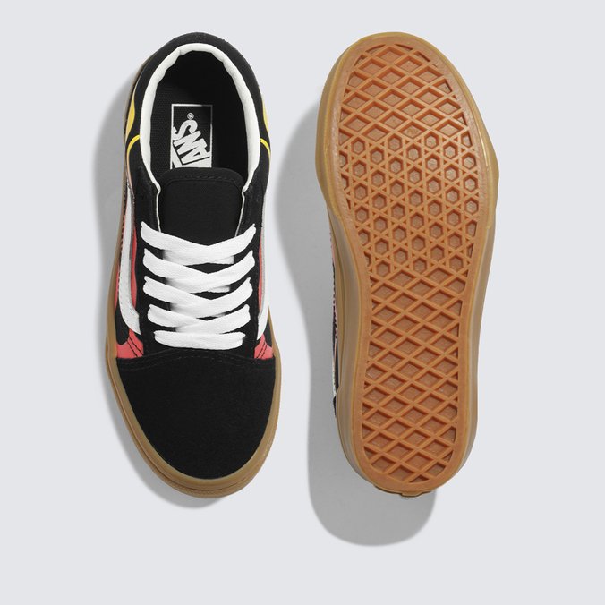Tênis Old Skool Flame Black Gum Infantil