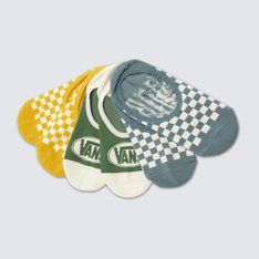 Combine os seus tênis Vans com o pack de meias que carrega o Lifestyle Vans por onde for. A Meia Spicy Mustard agrega estilo para todas as ocasiões. O pack possui três pares de meias soquetes em tecido estilo sapatilhas clássicas, em tons coloridos. Traz assinatura Vans em “Drop V” estampada na lateral, com detalhes em checkerboard.