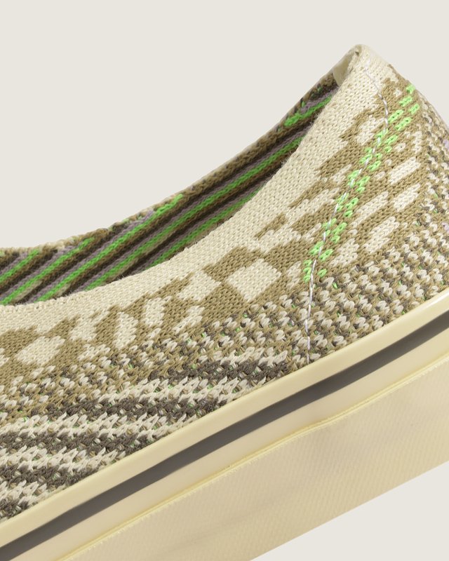Tênis Authentic Lx Moto Knit Beige Brown