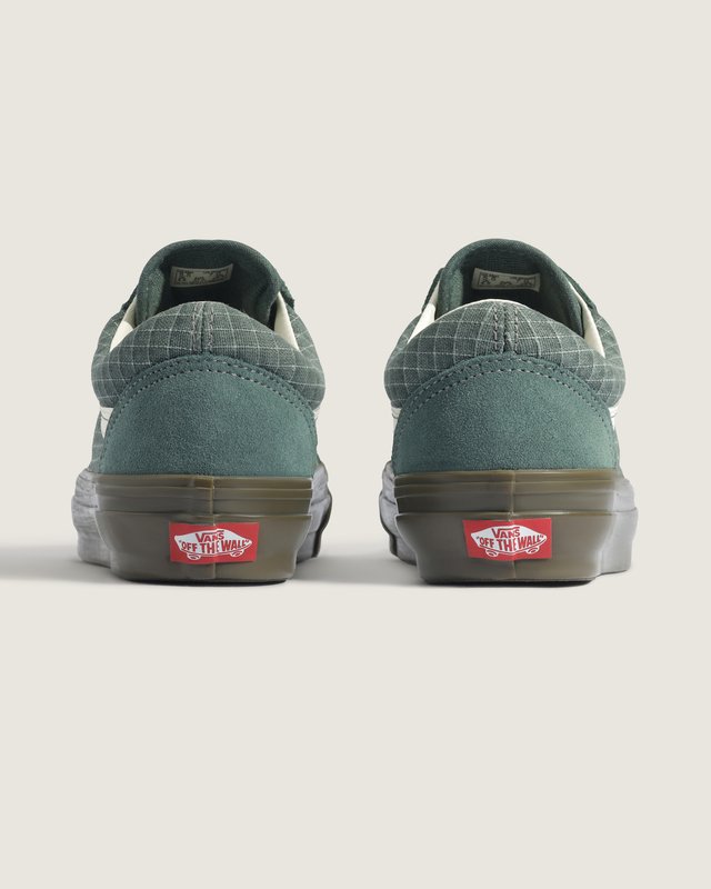 Tênis Old Skool Mte Washed Suede Mesh Dark Forest