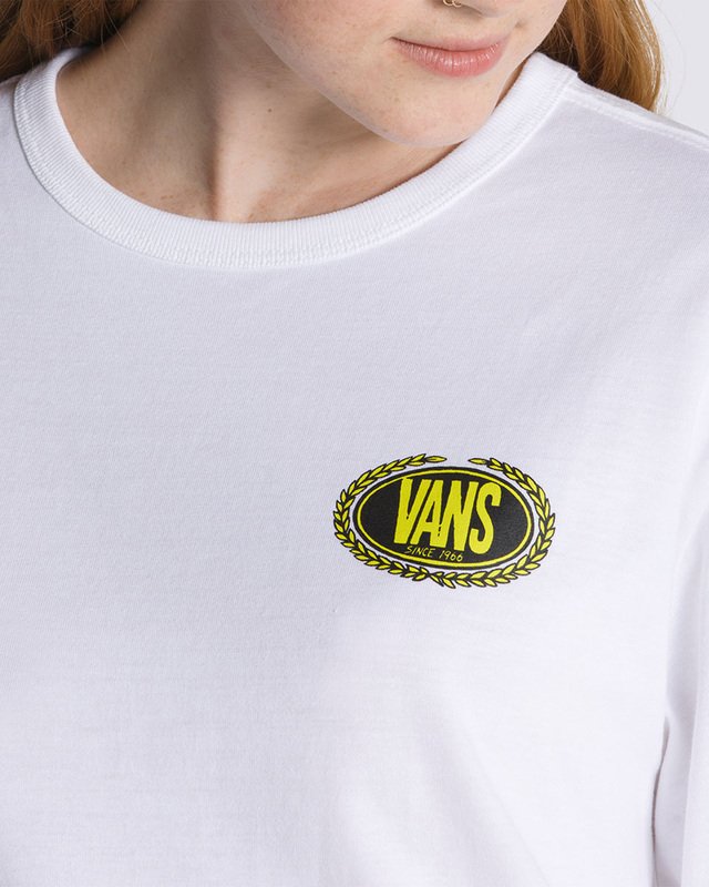 Camiseta Emblem Skate Classics Otw Ls Sk8 Weareaway White