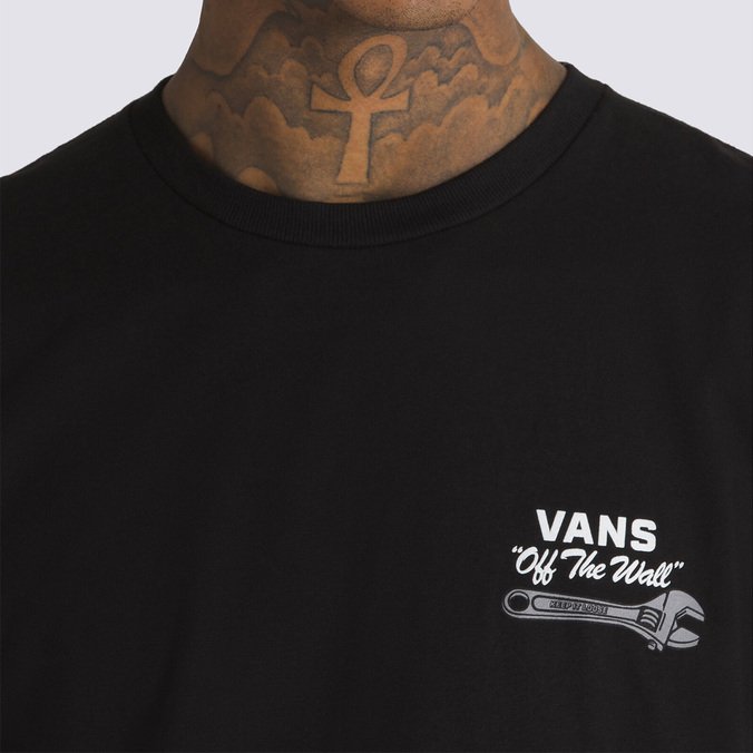 Camiseta Wrenched SS Black