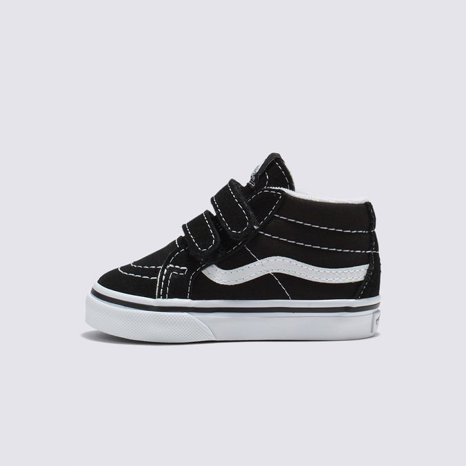 Tênis Sk8-Mid New Black True White Infantil