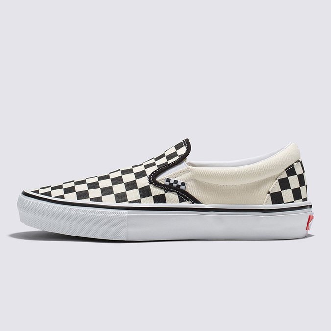 Tênis Skate Slip-On Black Offwhite