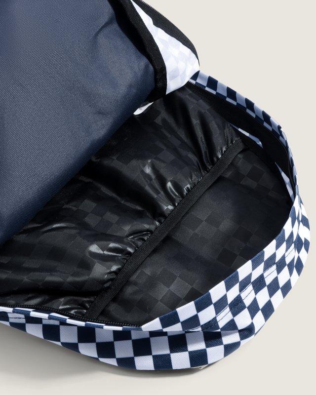 Mochila Old Skool Grom Deep Indigo Checkerboard Infantil