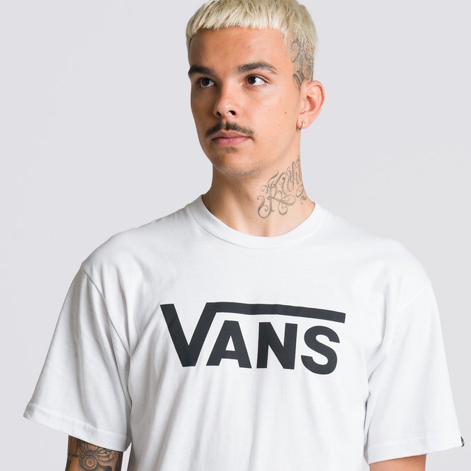 Camiseta Vans Classic White Black | Vans