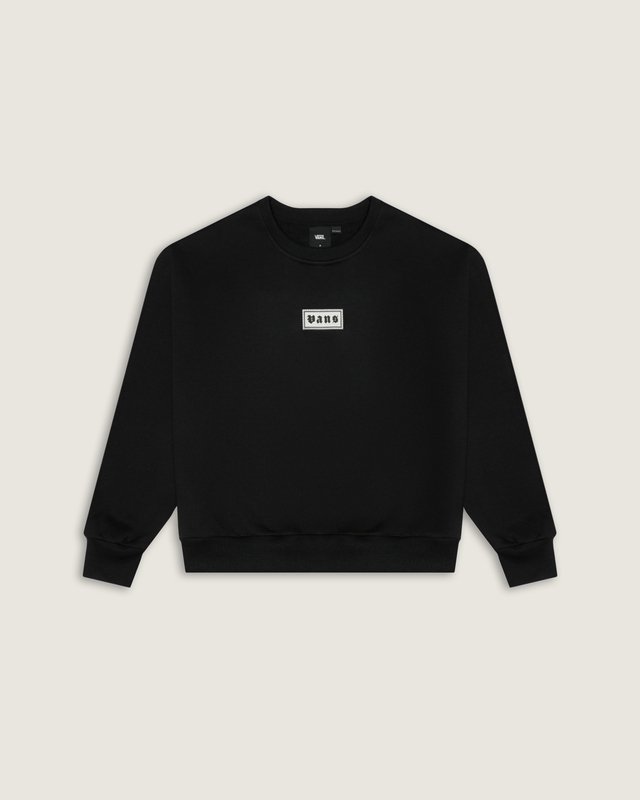 Moletom Upworn Retro Crew Black