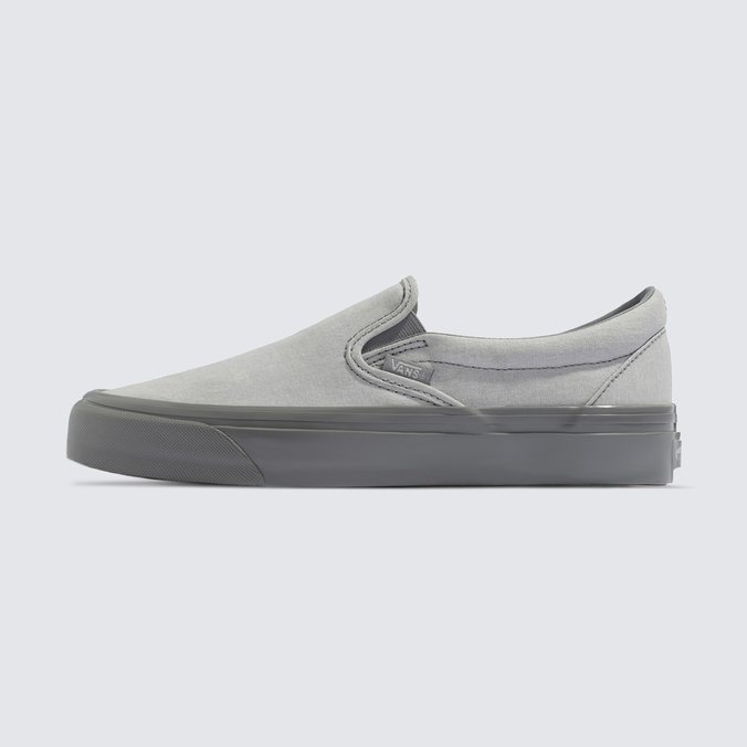 Tênis Slip-On Mte Washed Canvas Lunar Rock