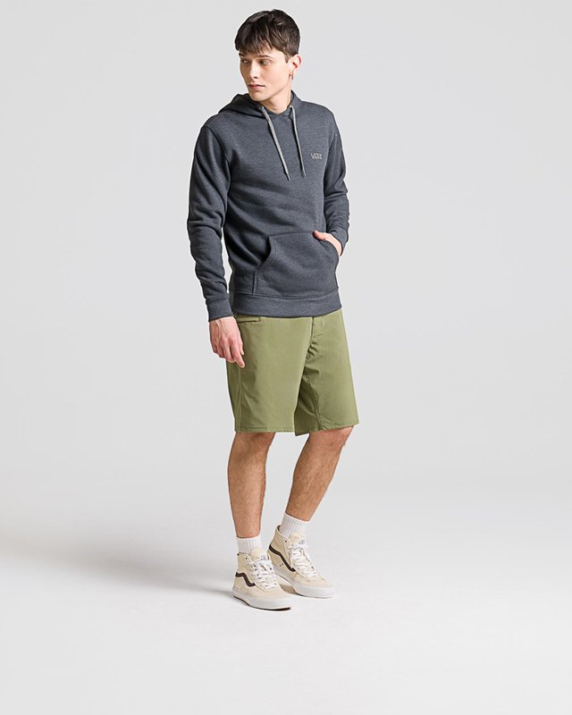 Moletom Core Basic Po Fleece Black Heather