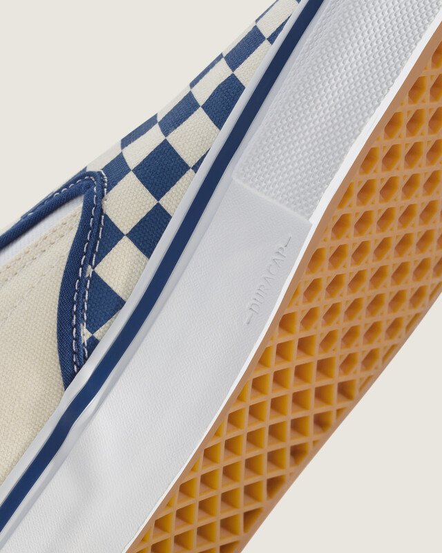 Tênis Skate Slip-On Blue Checkerboard
