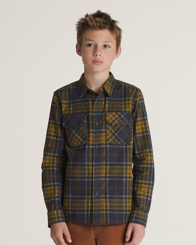 Camisa Otis Ls Woven By Parisian Night Infantil
