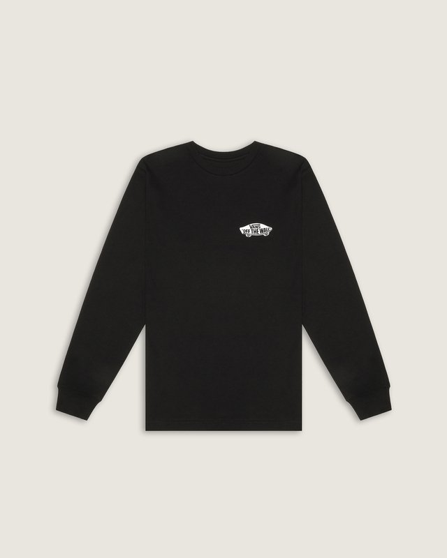 VC SYSTEM LONG TEE Sサイズ 黒 Camiseta Manga Longa Double Standard Black | Vans