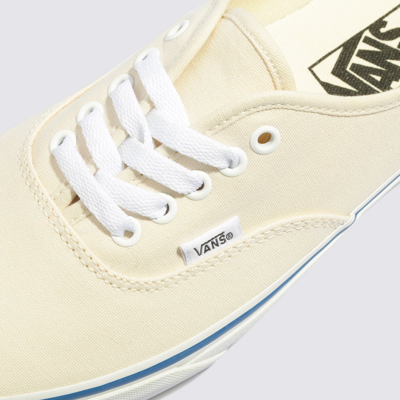 Tenis da vans authentic creme on sale