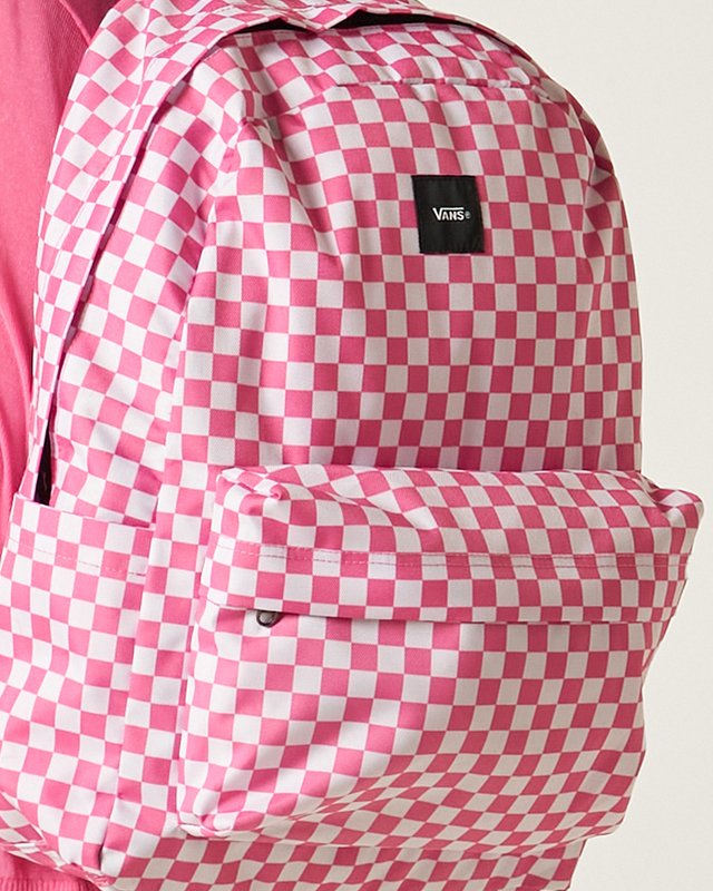 Mochila Old Skool Check Pink Fizz Checkerboard
