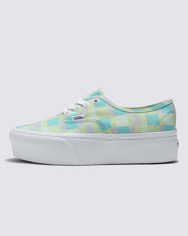 Tênis Authentic Stackform Pastel Picnic Mixed Plaid