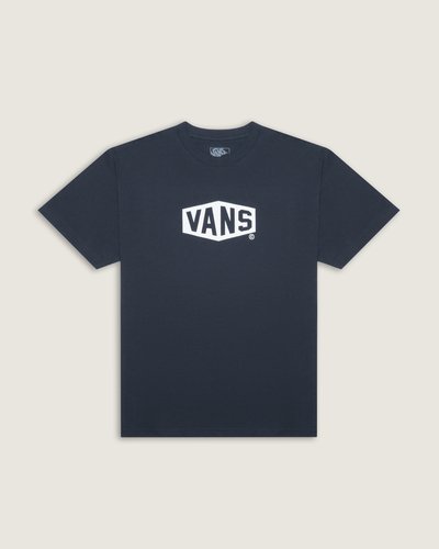 Um clássico irreverente para todos os momentos. Essa é a essência “Off The Wall”. A Camiseta Ss Hex Navy White-Waterfall de manga curta com gola redonda traz um ajuste relaxado, proporcionando conforto. Fácil de vestir, o modelo traz estampa frontal, com assinatura Vans® com efeito tridimensional, dentro de blocos, centralizada na altura do peito, em silk à base d’água.