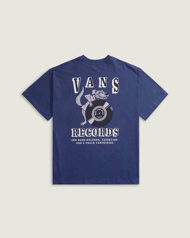Camiseta Manga Curta Vans Recordings Festival True Navy