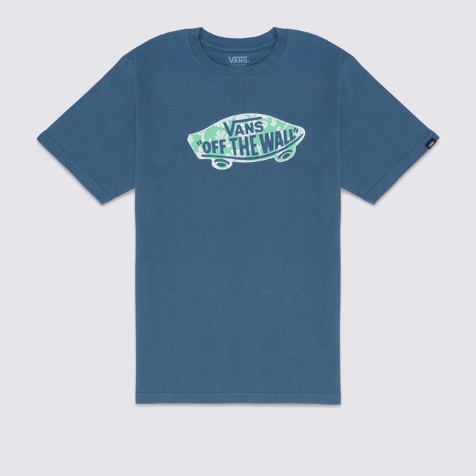 Camiseta Otw Logo Fill Vans Teal Infantil