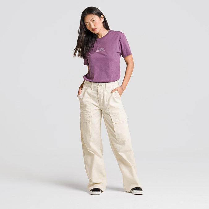 Calça Arroyo Wide Leg Cargo Pant S. Hero Sport Low Turtledove