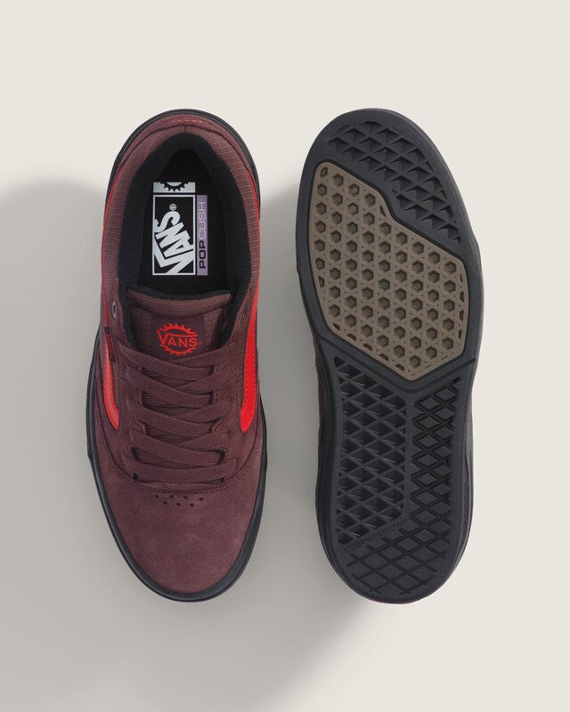 Tênis Bmx Proof Wafflecup Brown Rio Red Black