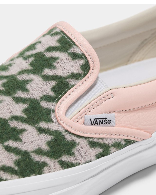 Tênis Slip-On Houndstooth Lx Blush