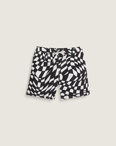 O Boardshort Elastic Primary Ii Black White apresenta cintura elástica funcional e construção sarja em poliéster reciclado com secagem rápida. Modelo com toque leve e excelente flexibilidade, oferecendo conforto e suporte nas movimentações. Acabamento resistente preserva o caimento e a praticidade, enquanto detalhes de costura reforçada aumentam a durabilidade. Visual descontraído alinhado ao legado VANS