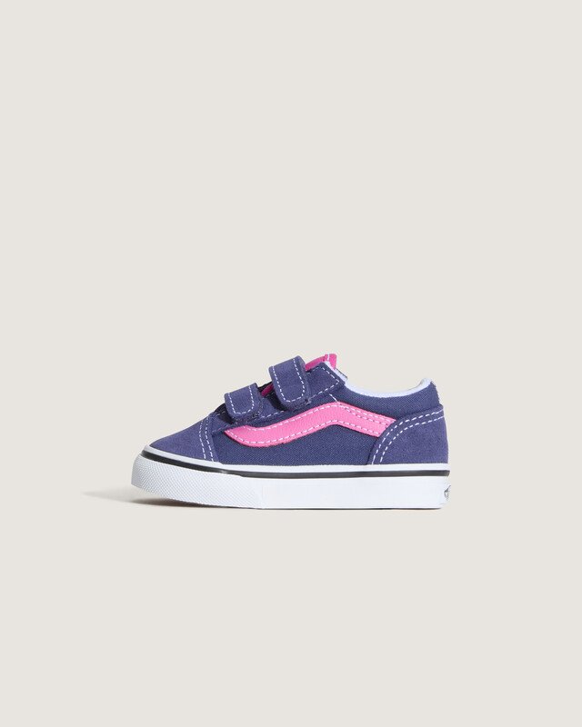 Tênis Old Skool Kids Duo Color Purple Pink Infantil