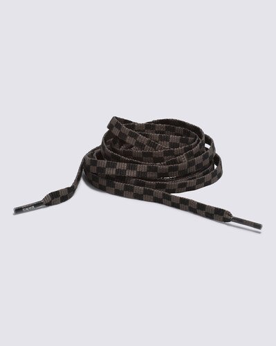 O Cadarço Vans Laces 115cm Black-Charcoal é um acessório confeccionado em 100% poliéster com 115cm de comprimento. Pode ser usado em um tênis de 6-7 ilhoses de cada lado. Com estampa icônica em checkerboard, esse modelo combina com todos os seus clássicos. Vendido separadamente.