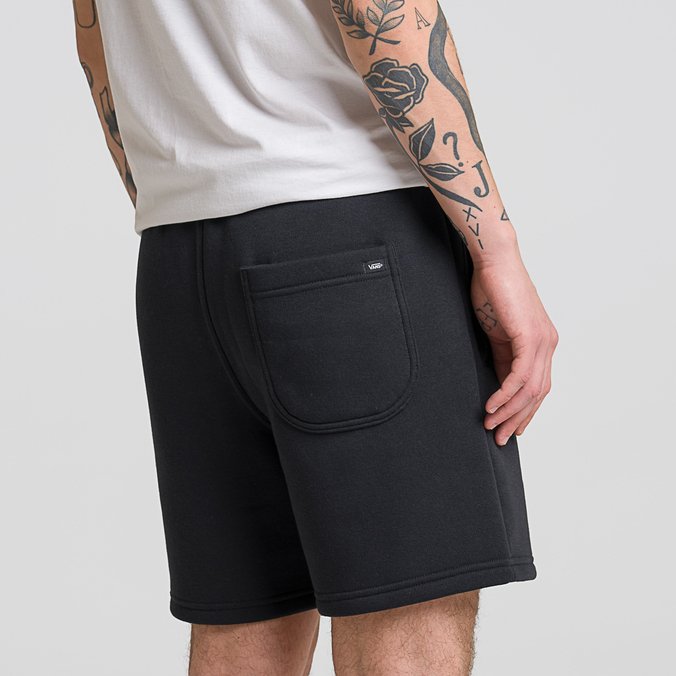 Bermuda Moletom Core Basic Black