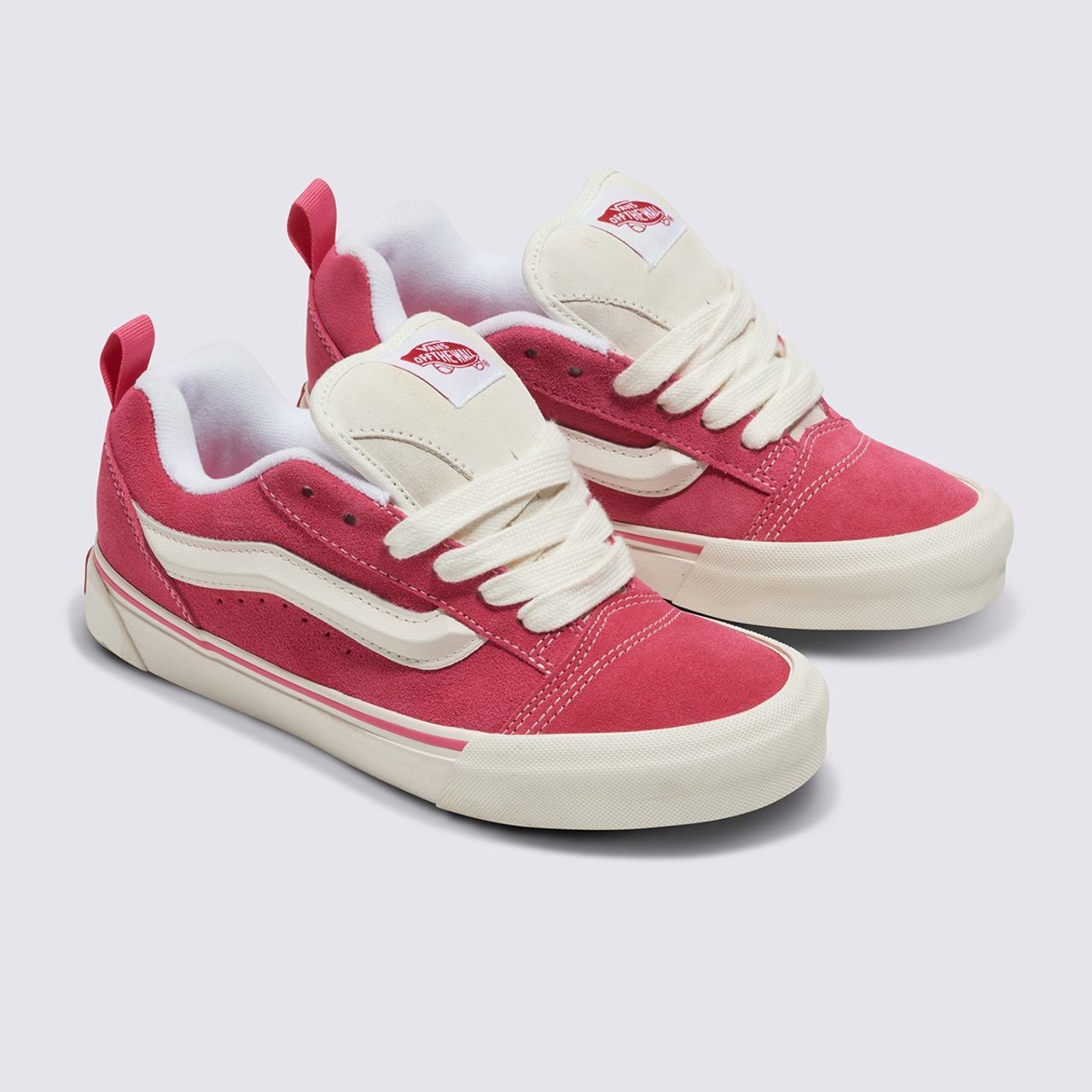 Tenis Knu Skool Seasonal Hero Pink True White Vans