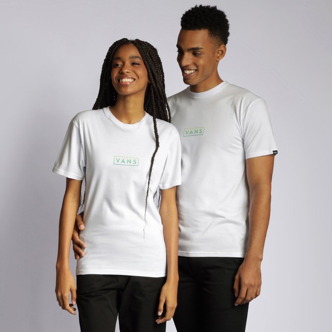 Camiseta Classic Easy Box White Waterfall Evening Primrose