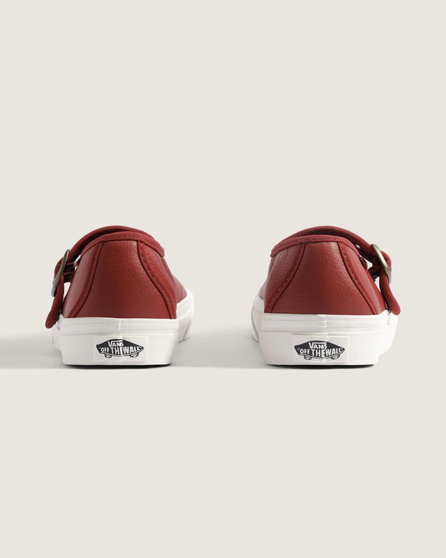 Tênis Mary Jane Marry Leather Bordeaux