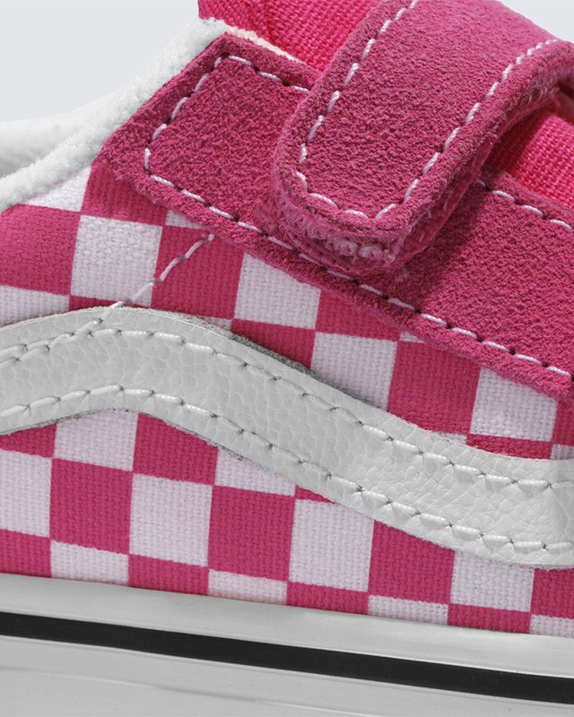 Tênis Old Skool Checkerboard Honeysuckle Infantil