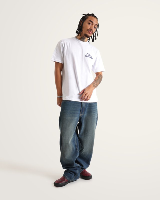 Camiseta Manga Curta Brodway Dinner White
