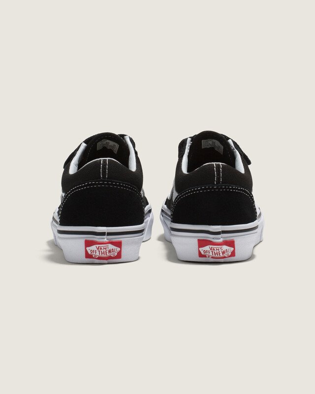 Tênis Old Skool V Infantil Black True White