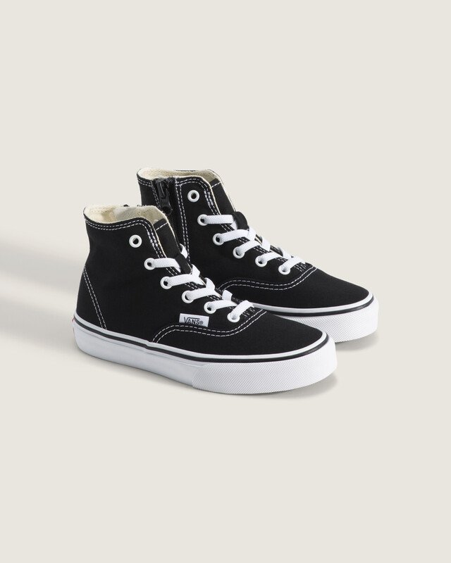 Tênis Authentic Classic Tumble Black True White Infantil