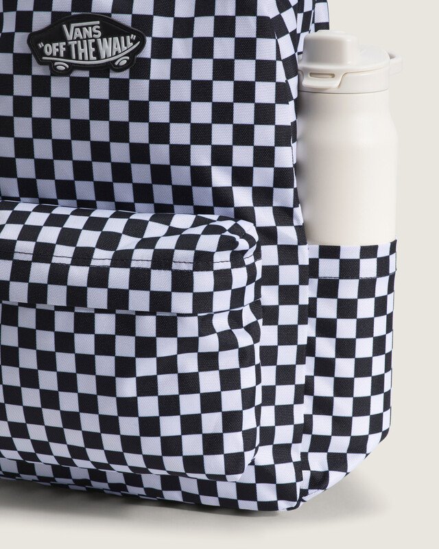 Mochila Old Skool Grom Black White Checkerboard