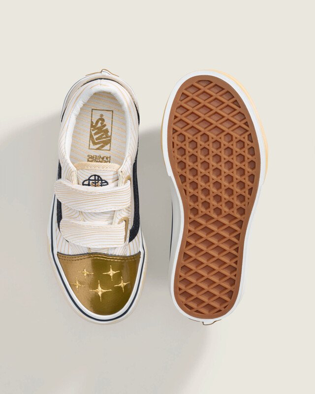 Tênis Old Skool K-Pop Kpop Demon Hunters Golden Toddler Infantil