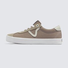 <p>Um tênis aerodinâmico que mantém vivos os anos 90. Com inspiração nos estilos tradicionais da Vans dos anos 90, o Tênis&nbsp;Warm Taupe Infantil é uma nova interpretação do Skate Vans Sport original. Do colarinho aberto inferior e língua estendida até a icônica sidestripe em “V”, este tênis vulcanizado de cano baixo combina perfeitamente um visual inspirado no skate, com detalhes retrô exclusivos.</p>